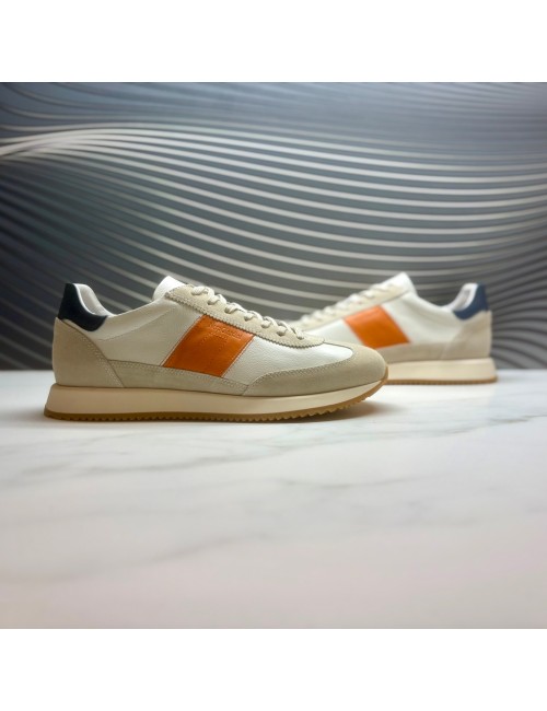 DEPORTIVO blanco naranja