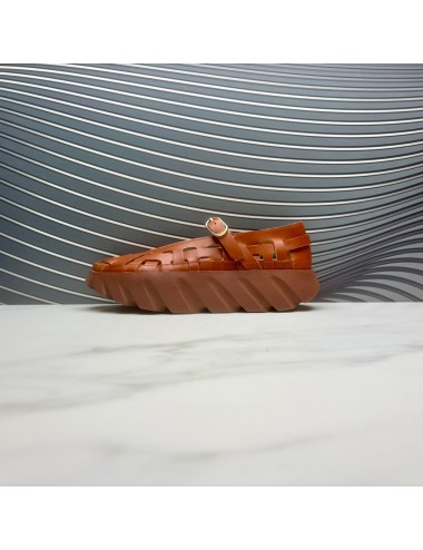 ZAPATO hebilla trenzado cuero