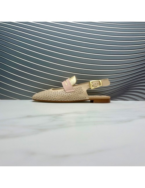 ZAPATO abierto beig
