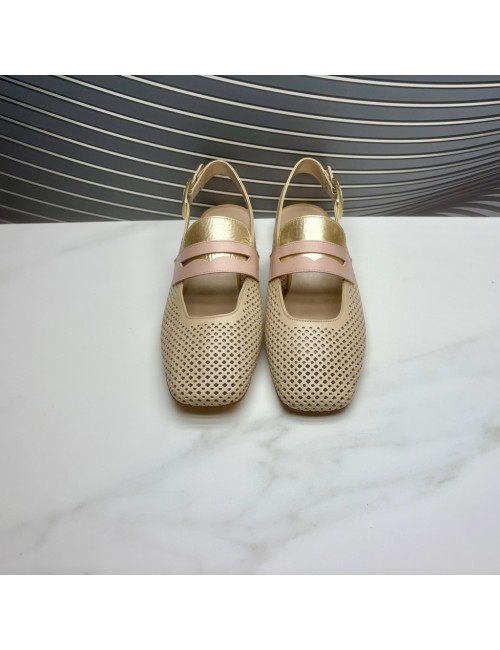 ZAPATO abierto beig