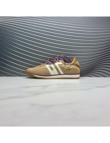 Retro sneaker taupe