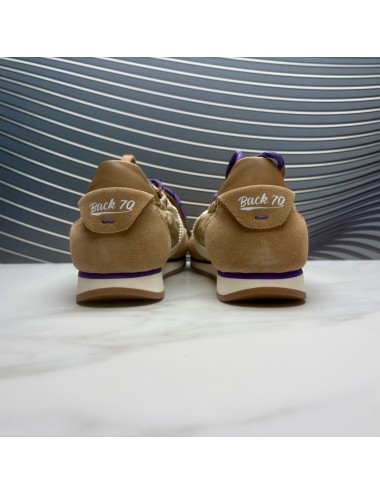 Retro sneaker taupe