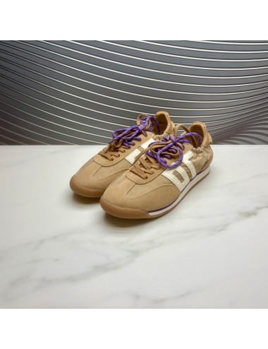 Retro sneaker taupe