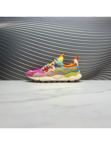 SNEAKER fuxia naranja mora