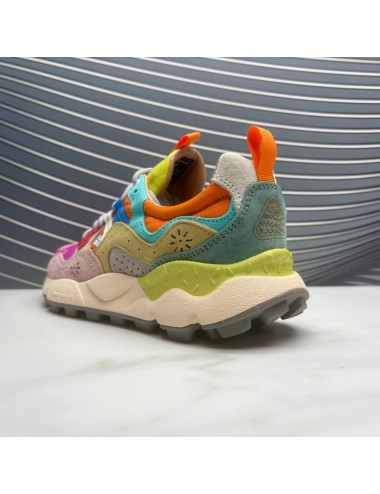 SNEAKER fuxia naranja mora