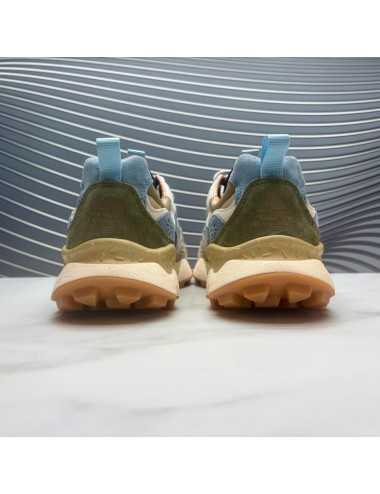 SNEAKER azul gris taupe