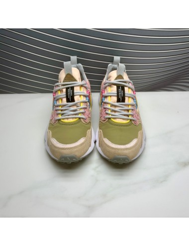 SNEAKER verde taupe rosa