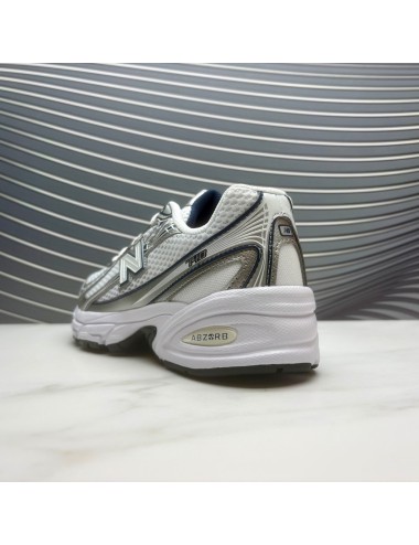 SNEAKER blanco plata negro