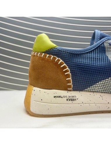 SNEAKER azul cuero