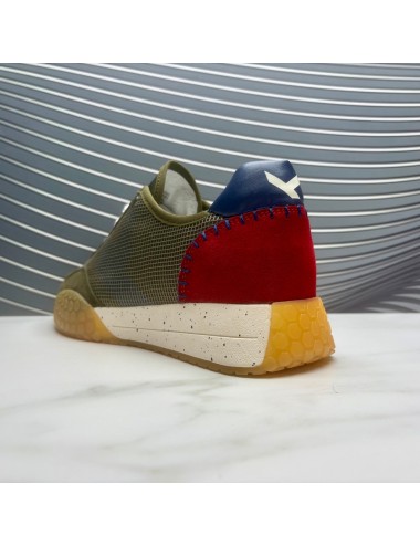 SNEAKER verde rojo