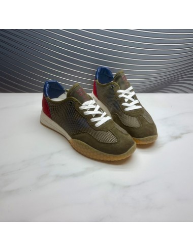 SNEAKER verde rojo