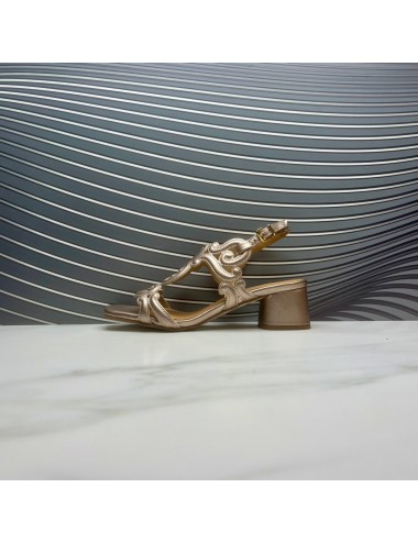 SANDALIA medio tacon taupe