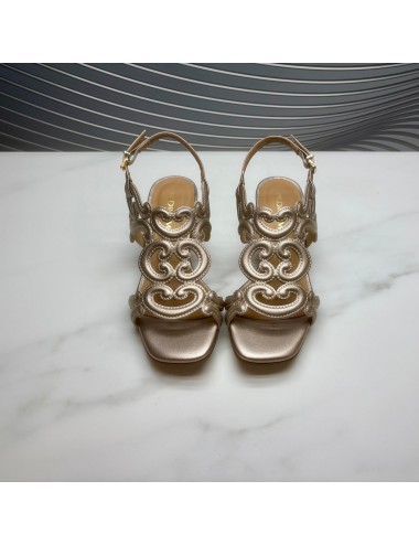 SANDALIA medio tacon taupe