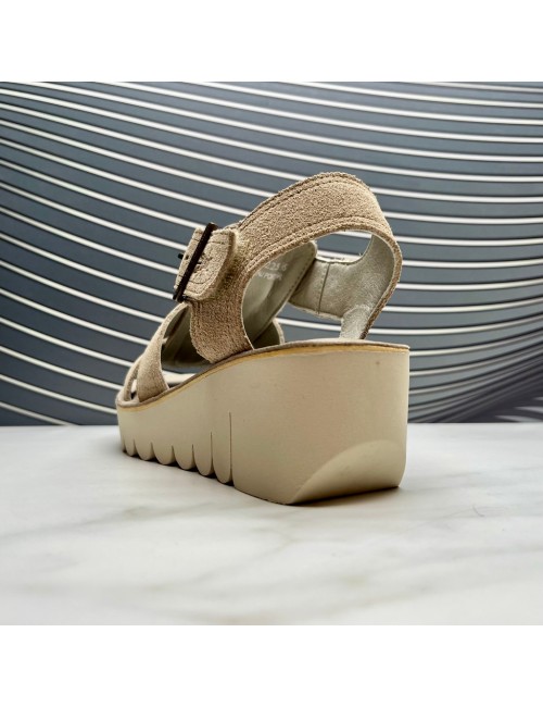 SANDALIA cuna taupe