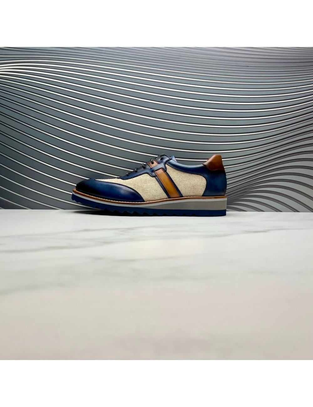 DEPORTIVO textil azul