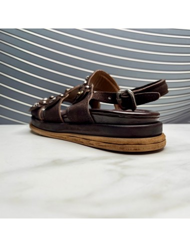 SANDALIA minicuna marron