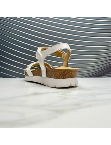 SANDALIA velcros blanca