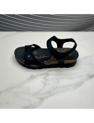 SANDALIA velcros negra