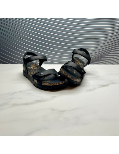 SANDALIA velcros negra