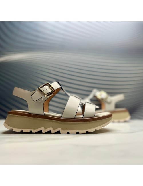 SANDALIA blanca