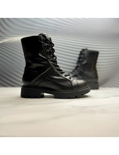 Super botin multicordon negro