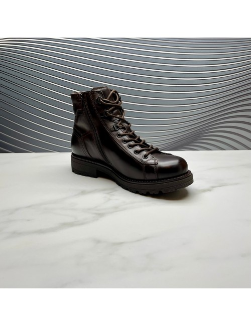 Botin multicordon marron