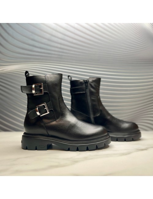 BOTIN hebillas negro