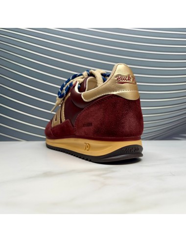 RETRO SNEAKER burdeos