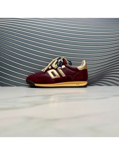 RETRO SNEAKER burdeos