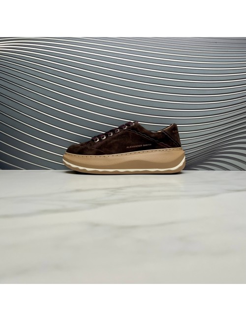 SNEAKER volumen ante marron