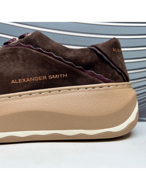 SNEAKER volumen ante marron