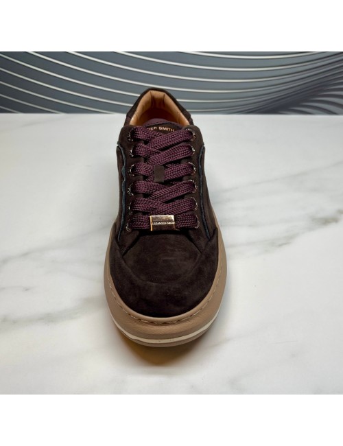SNEAKER volumen ante marron