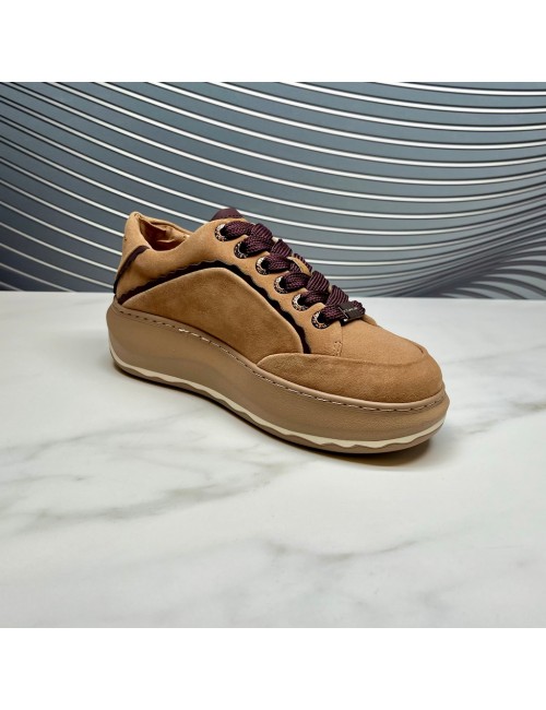 SNEAKER volumen ante cuero