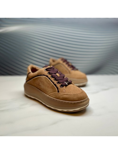 SNEAKER volumen ante cuero
