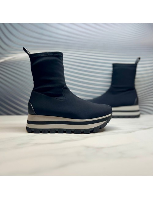 BOTIN hidrofugado plataforma negro