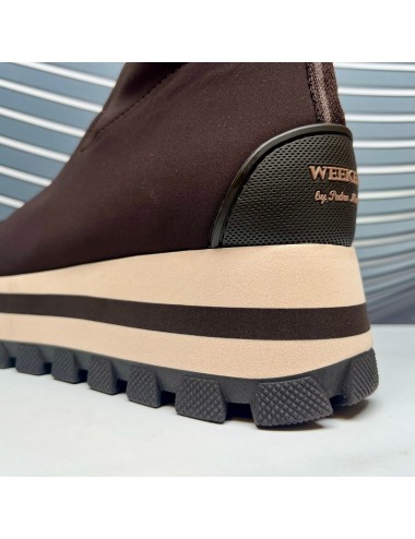 BOTIN hidrofugado plataforma marron