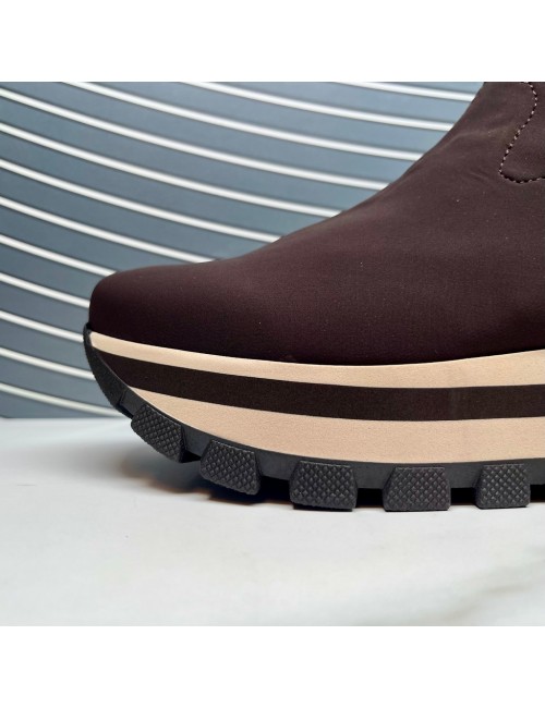 BOTIN hidrofugado plataforma marron