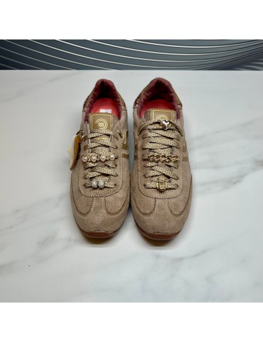 DEPORTIVO coco abalorios taupe