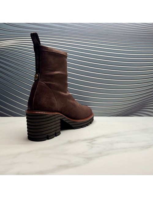 BOTIN hidrofugado tacon marron