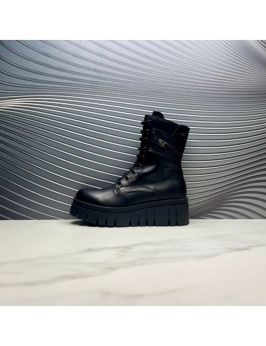 Botin plataforma negro