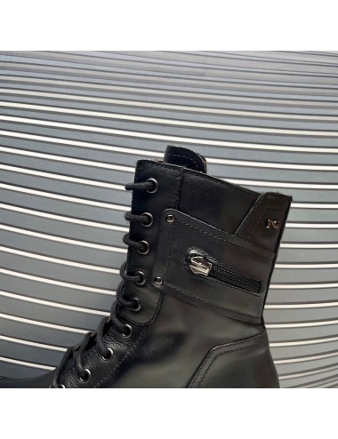 Botin plataforma negro