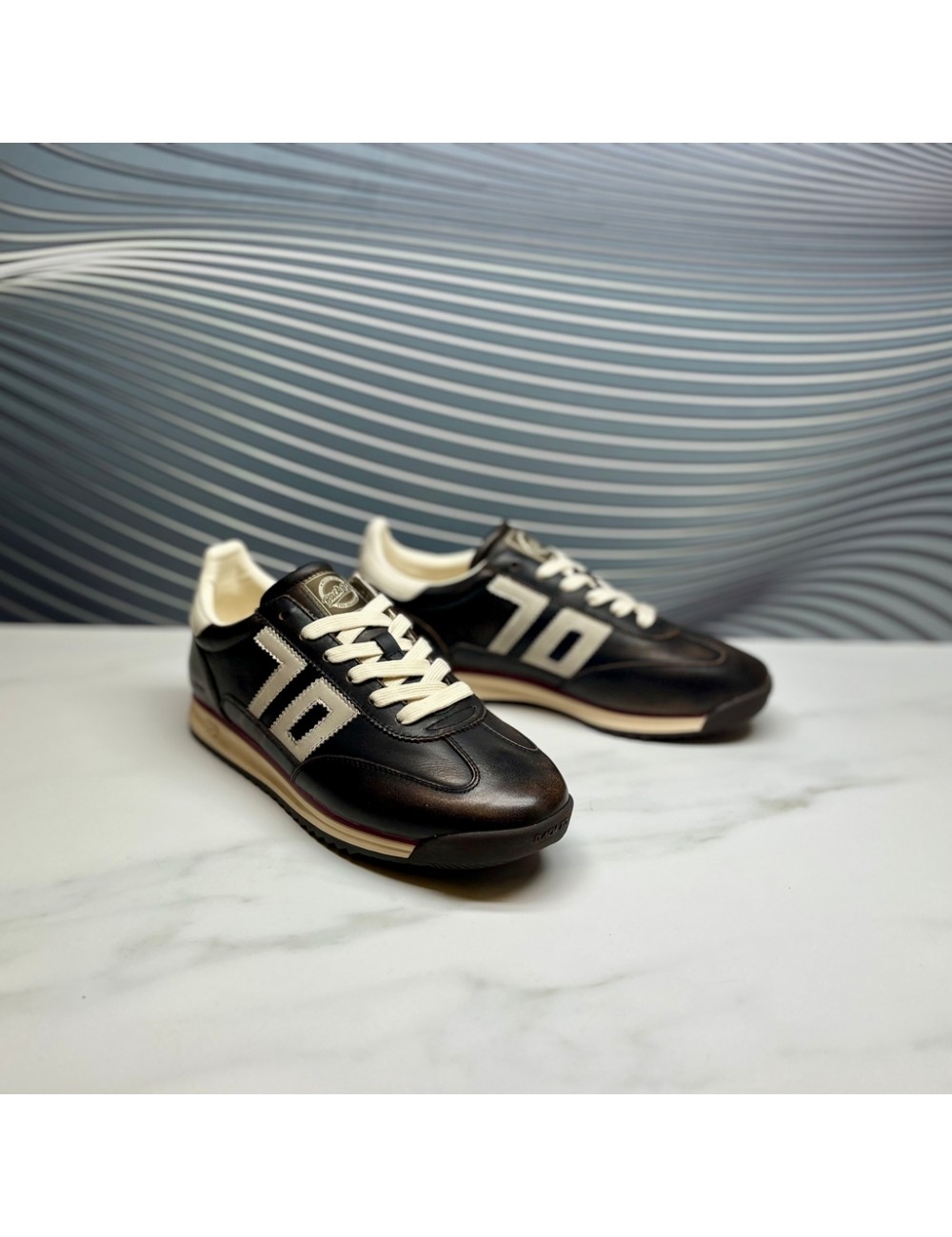 RETRO SNEAKER MARRON