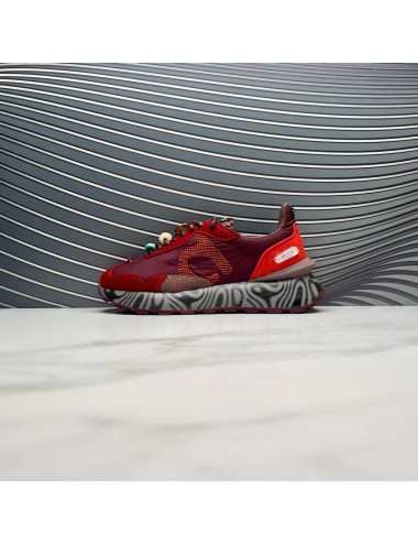 SNEAKER burdeos rojo