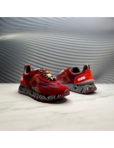 SNEAKER burdeos rojo