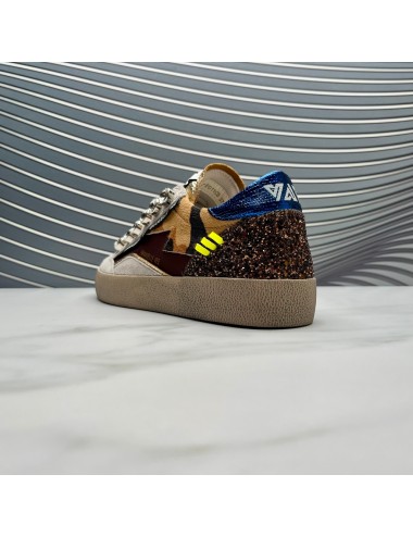 DNEAKER piedras gliter marron