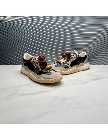 SNEAKER flecos leo negro