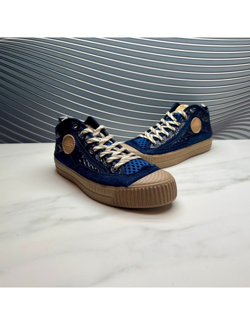 Basket semibotin azul