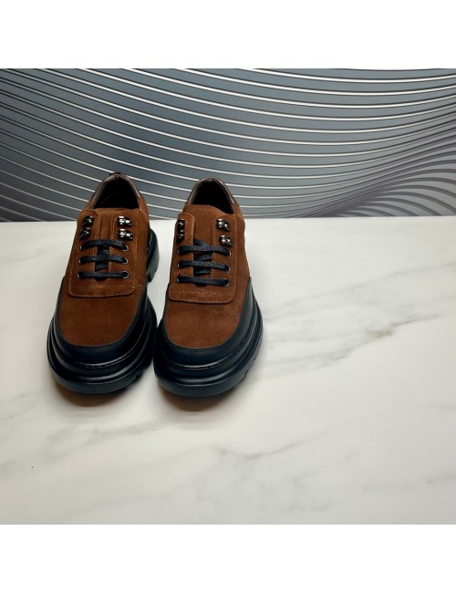 BLUCHER engomado cuero