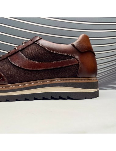 BLUCHER textil cuero