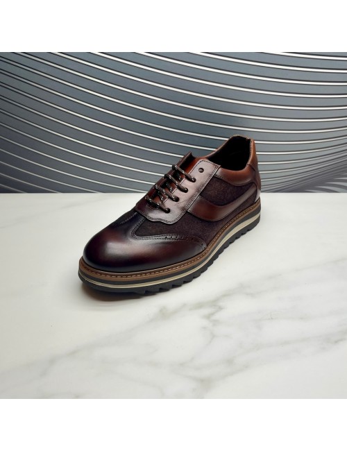 BLUCHER textil cuero
